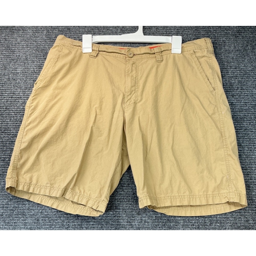 Columbia Cotton Chino Classic Outdoor Aesthetic Shorts Mens 36W Tan PreLoved